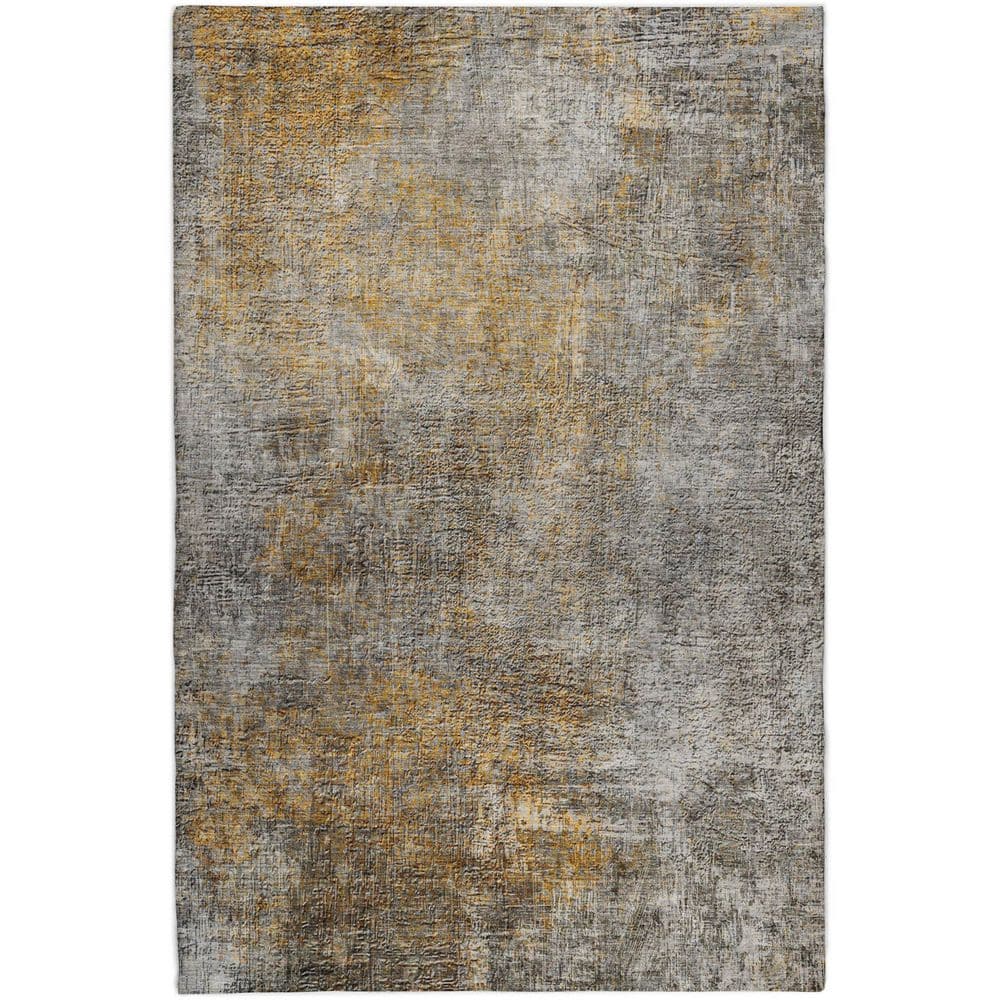 Dream Shag Premium Machine Washable Abstract ADS593 Gray 5 ft. x 7 ft. 6 in. Area Rug price history on PriceWatchPro