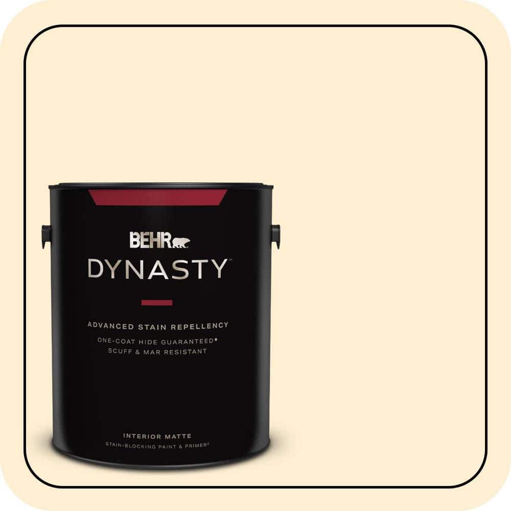 1 gal. #YL-W03 Honied White Matte Interior Stain-Blocking Paint & Primer price history on PriceWatchPro