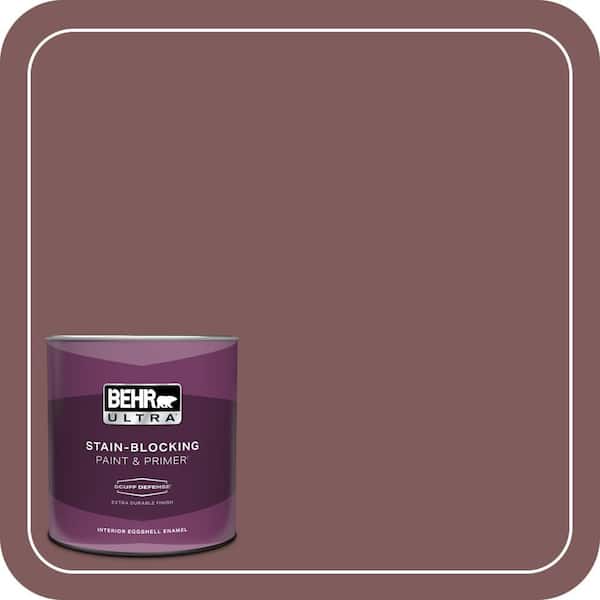 BEHR ULTRA 1 qt. #140F-6 Book Binder Extra Durable Eggshell Enamel Interior Paint & Primer