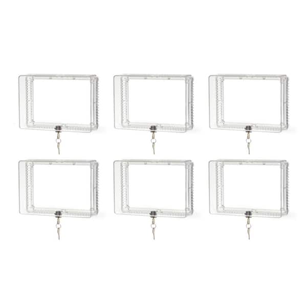 Thermostat Lockbox Cover (6-Pack)