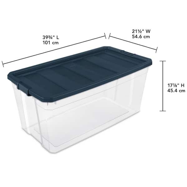 RS Storage Bins Box Tub White Size 3 