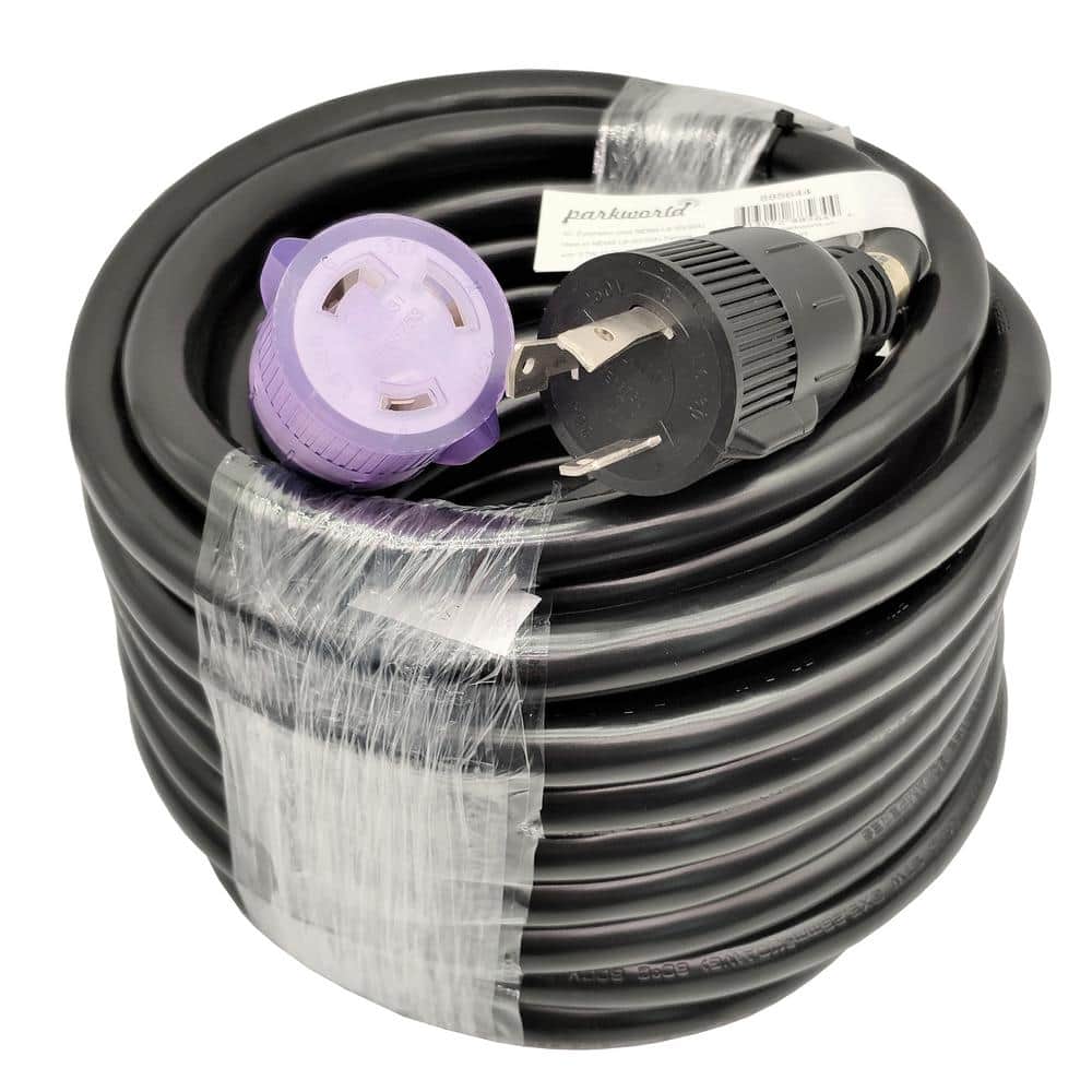 Reviews for parkworld 36 ft. 10/3 30 Amp NEMA L630 Extension Cord NEMA