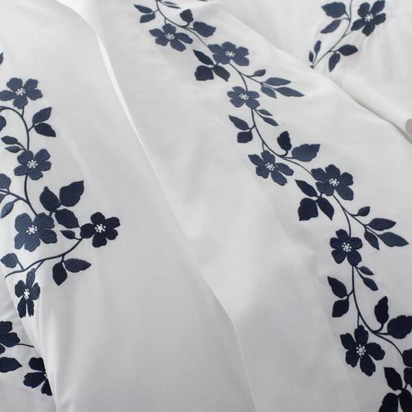 Embroidered sheets hotsell and pillowcases