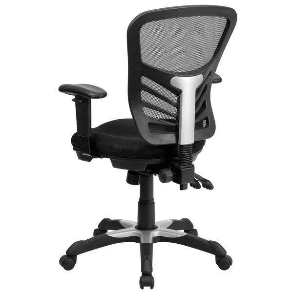 Flash Furniture Ergonomic Mesh High Back Executive Office Chair Black -  Office Depot