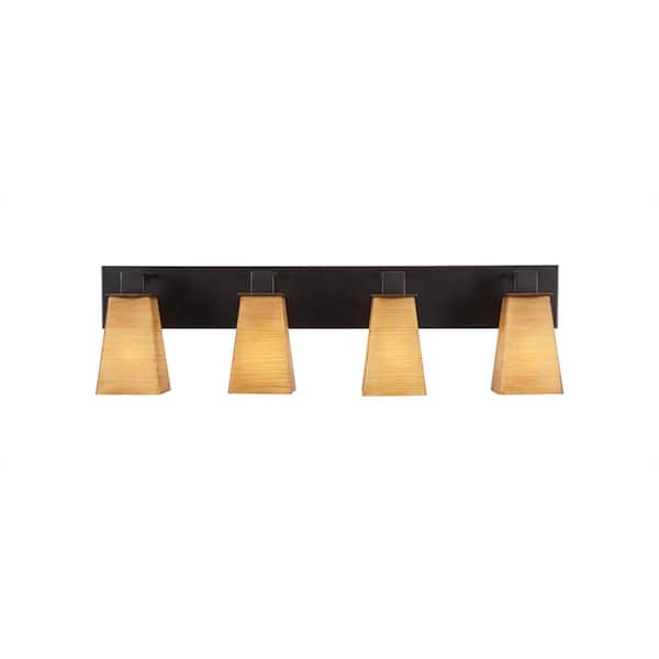 Unbranded Aspen 6 in. 1-Light Dark Granite Vanity Light