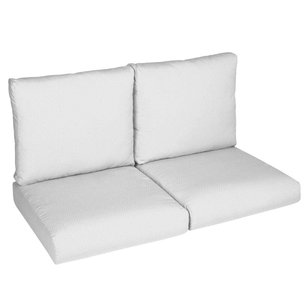 SORRA HOME Sorra Home 22.5 in. x 22.5 in. x 5 in. (4-Piece) Deep ...