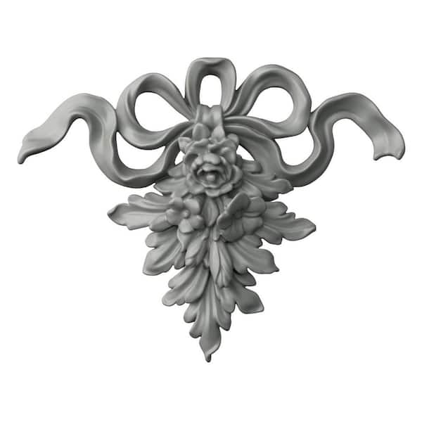 Ekena Millwork 1.88 in. x 10 in. x 12.375 in. Polyurethane Applique and Onlay Moulding