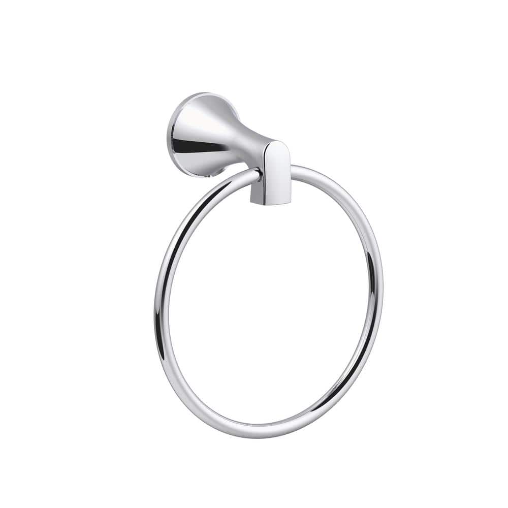 Windley Wall Mounted Towel Ring in Chrome price history on PriceWatchPro