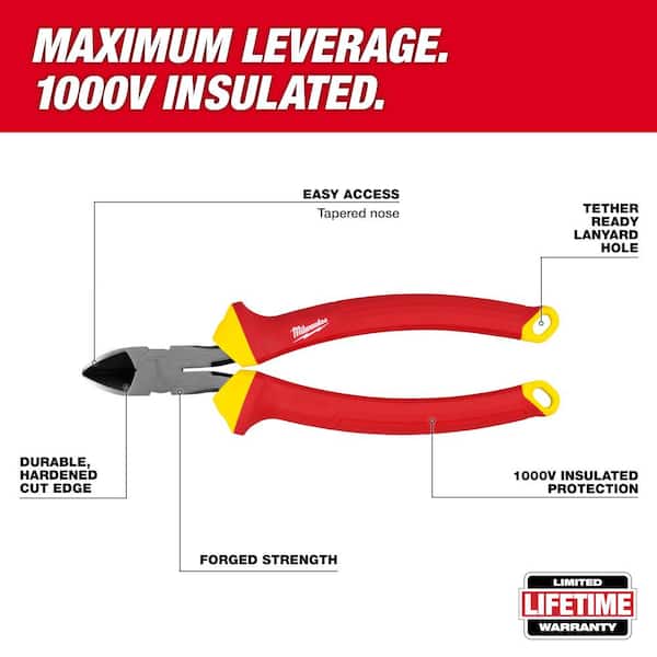Milwaukee - 1000V Insulated Hand Tool Set (5-Piece)