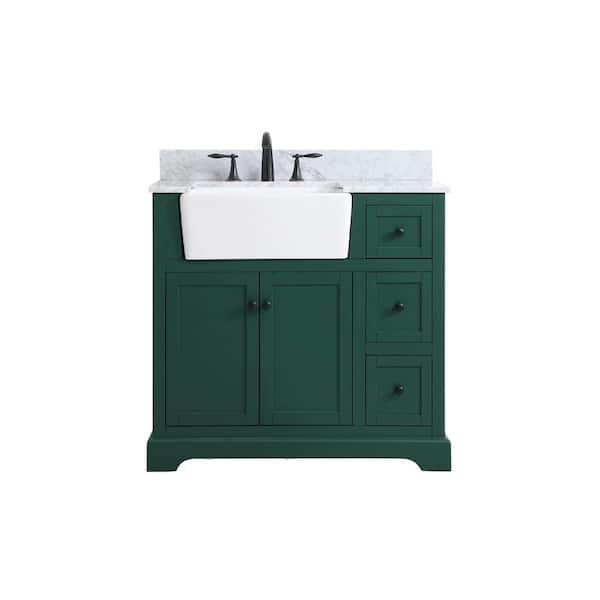 Unbranded Timeless Home 30 in. W x 19 in. D x 34 in. H Bath Vanity in Natural Oak with Ivory White Top