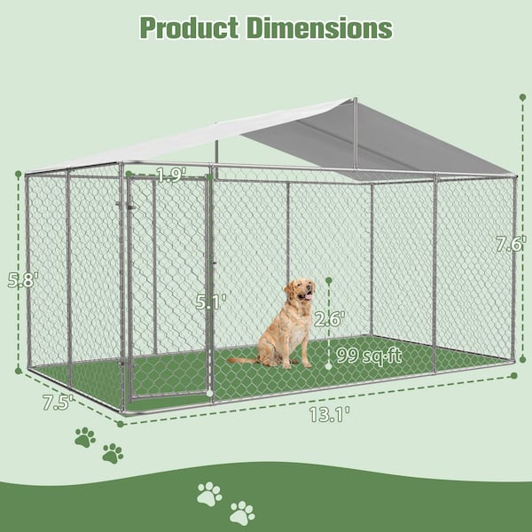 Outdoor dog pen for large dogs best sale