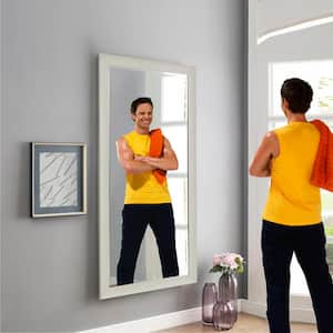 66"H X 32"W Silver Treskele Full Length Mirror for Home, Full Body Mirror For Bedroom, Large Mirror, Wall Mirror