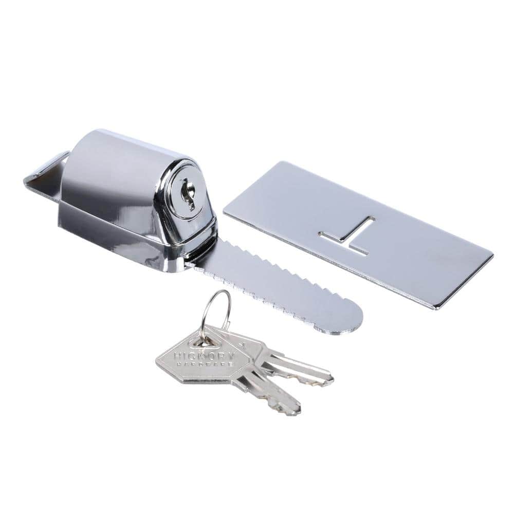 Polished Chrome Classic One-Sided Travel Lock Deadbolt
