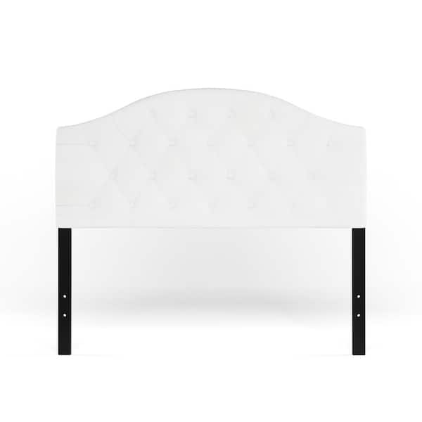 Baxton Studio Myra White Queen Headboard 28862 6425 HD The Home