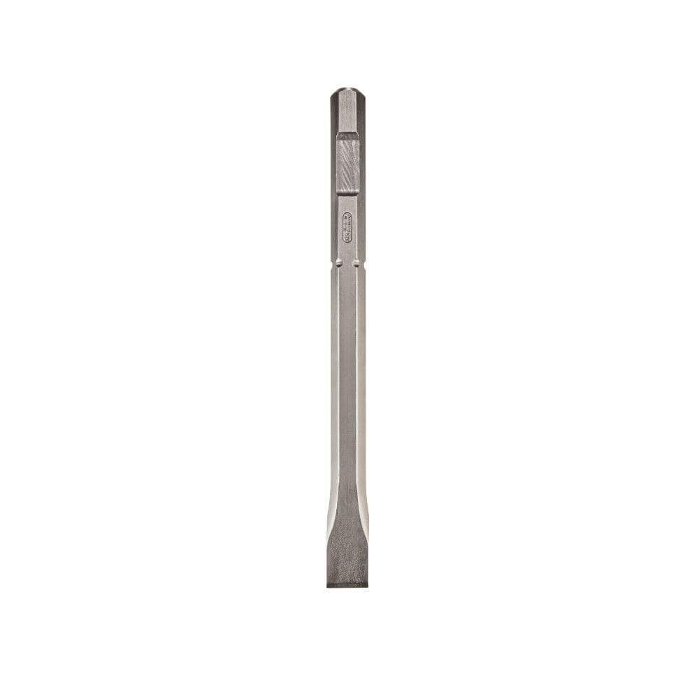 Milwaukee 18 in. x 3/4 in. Hex Flat Chisel 48-62-3015 - The Home Depot