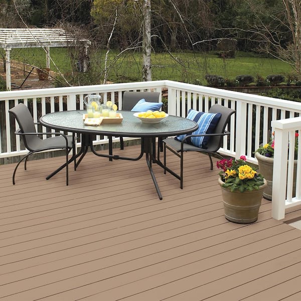 5 gal. #N240-4 Sierra Solid Color Waterproofing Exterior Wood Stain and Sealer