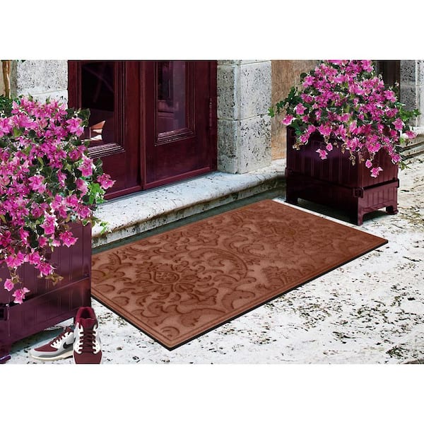 Calloway Mills 102142436 Heart Paws Doormat 24 x 36 Natural/Black