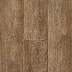 Take Home Sample - 5 in. x 7 in. Trapper Peak Birch Waterproof Engineered Hardwood Flooring