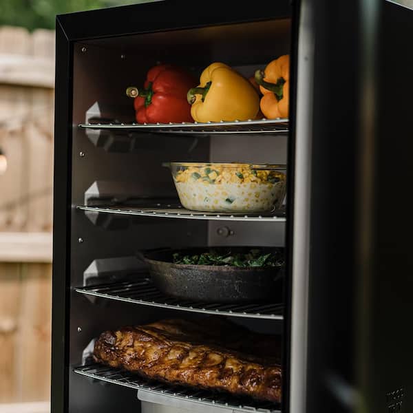 30 in. Digital Electric Smoker in Black
