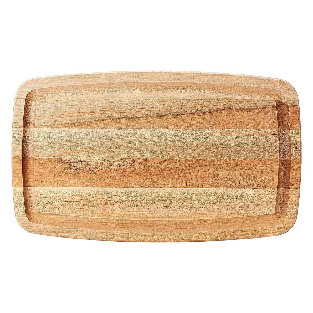 John Boos Maple Wood Reversible Cutting Board with Juice Groove