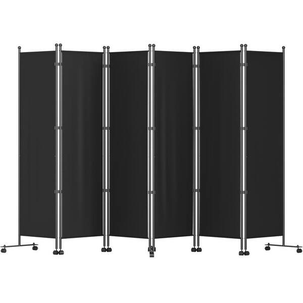VEVOR 6 ft. Freestanding and Folding Privacy Screen 6 Panel Room