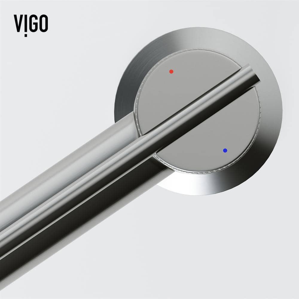 Sterling Brushed Nickel Single Handle Bathroom Faucet