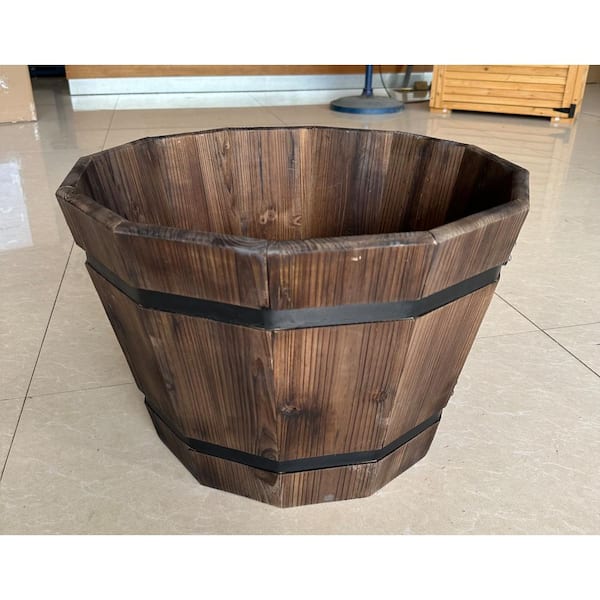 20IN ORINDA BARREL PLANTER