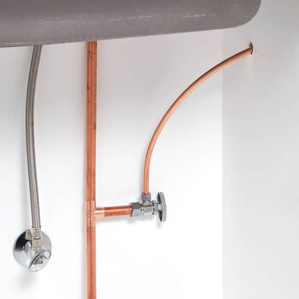 50FT Air Conditioning Copper Tubing Pipe Extension 3/8 Inch and 5/8 Inch  Twin Copper Pipes Insulated Copper Pipes Fit for Mini Split Air Conditioner  