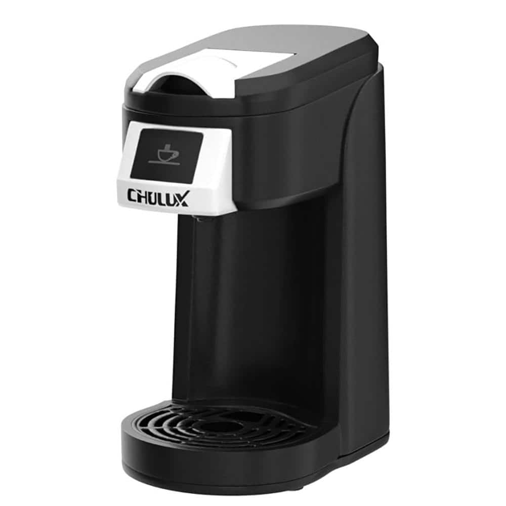 Edendirect Rebin One Cup Matte Black Single Serce Coffee Maker for Capsule,  K-Cup Pod, Reusable Filter with Automatic Shut-Off HJRY23040101 - The Home  Depot