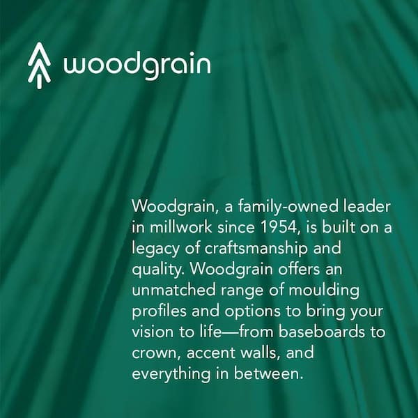 Woodgrain Millwork WG 1867 19/32 in. x 7-1/4 in. Primed MDF