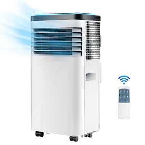 Hongge 8,000 BTU (DOE) 3-in-1 Portable Air Conditioner250 Sq. Ft. with Cool Dehumidifier Fan Sleep Mode