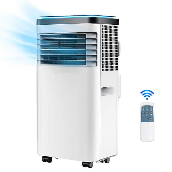 Unbranded Hongge 8,000 BTU (DOE) 3-in-1 Portable Air Conditioner250 Sq. Ft. with Cool Dehumidifier Fan Sleep Mode