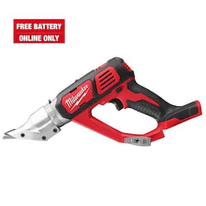 M18 18-Volt Lithium-Ion Cordless 18-Gauge Double Cut Metal Shear (Tool-Only)