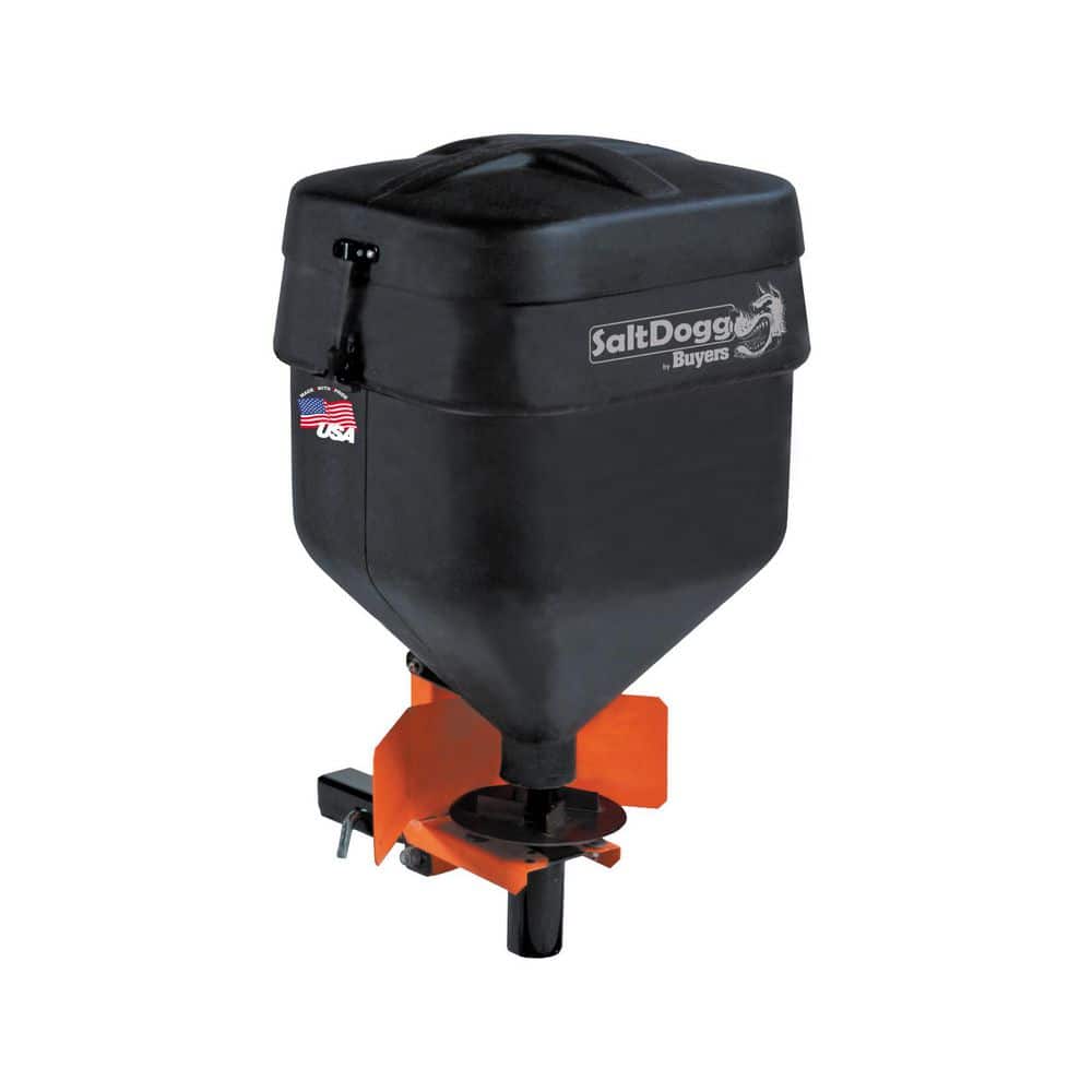 SaltDogg 4.4 cu. ft. Manual On/Off Electric Truck or SUV Hitch Mounted ...