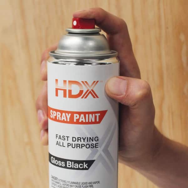 3 Pack 10oz Cans Spray Enamel Gloss Black Modeling Craft Paint Spray Paint  Black