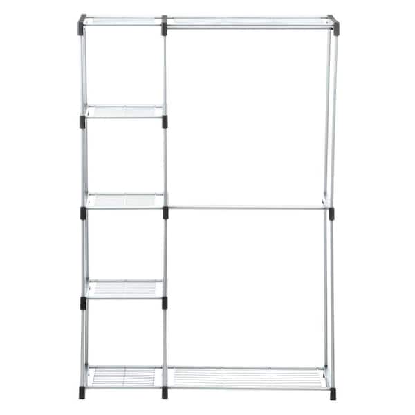 https://images.thdstatic.com/productImages/22f9e9a9-3893-4248-8360-0bb965952d58/svn/silver-and-black-finish-honey-can-do-clothes-racks-wrd-02124-40_600.jpg