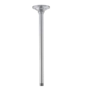 Ceiling 10 in. Shower Arm with Flange in Polished Chrome