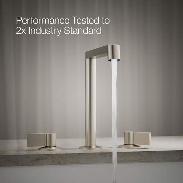 KOHLER 1097031-BN Genuine Spout Assembly – Brushed Nickel Finish With Diverter For Bathroom Faucets