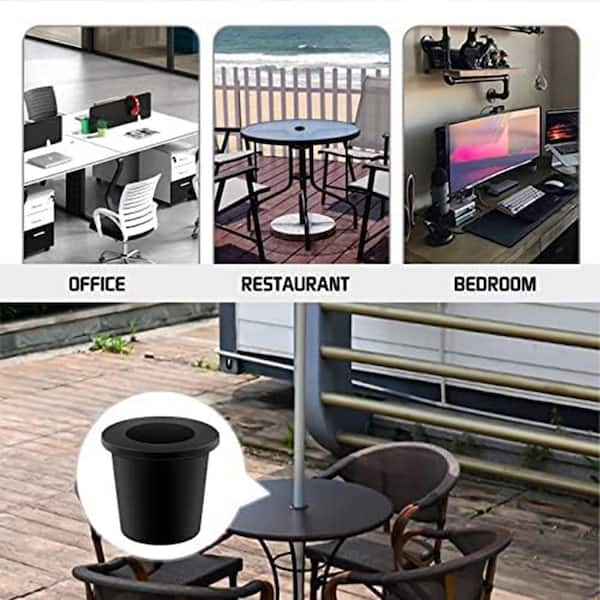 15 foot cantilever patio umbrella 15 ft Outdoor Double-Sided Patio Umbrella with 48 Solar LED Lights and Umbrella Base Wine