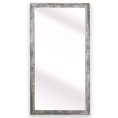Oversized Rectangle White Mirror (72 in. H x 39 in. W)