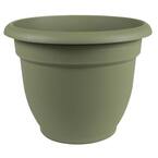 Ariana 13 in. Living Green Plastic Self-Watering Planter