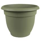 Ariana 16 in. Living Green Plastic Self-Watering Planter