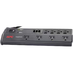 Home Office SurgeArrest 8-Outlet Surge Protector with Phone (Splitter) Protection