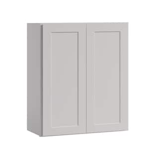 Hausvita 24 in. W x 12 in D x 42 in. H in. Shaker White Plywood
