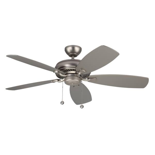 Generation Lighting Light Cast Max 52 in. Indoor Brushed Pewter Ceiling Fan