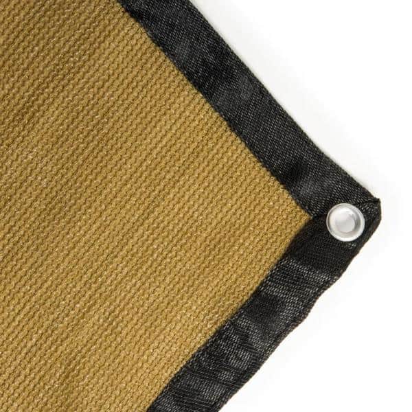 Beige 10FT 180G Privacy Fence Windscreen Screen Mesh HDPE Netting Fabric Outdoor