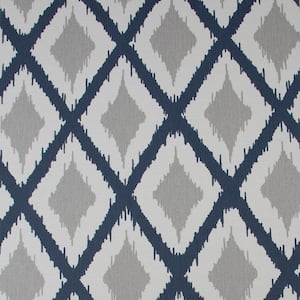 Ikat Blue Removable Wallpaper