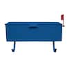 Oakland Living Blue Patriotic Metal Wall Mounted Mailbox with