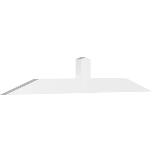 Ekena Millwork Portland 60 in. W x 10 in. H x 2 in. D Signature Polyurethane Bracket