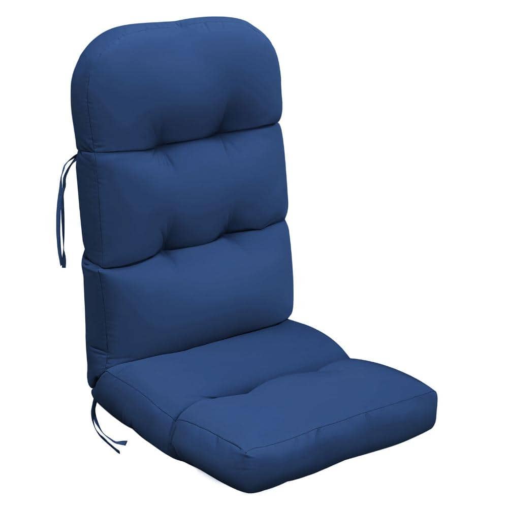 1-Piece Outdoor Lounge Chair Replacement Cushion With Back Adirondack Chair Cushion in Navy Blue price history on PriceWatchPro
